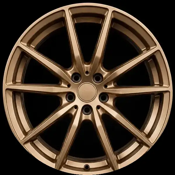 Bronz elektrostatik toz boyalı jant